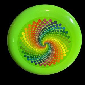 Play Day 9" Flying Disc, Green Outdoor Sports Toy  9 inch Flying Disc Great toy